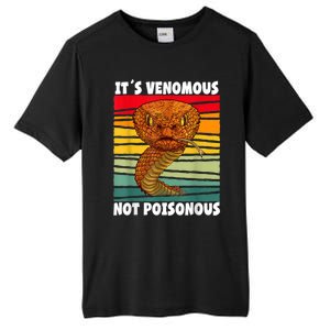 It´s Venomous Not Poisonous Retro Reptile Snake Tall Fusion ChromaSoft Performance T-Shirt