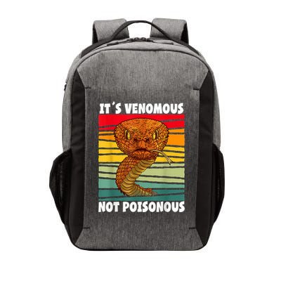 It´s Venomous Not Poisonous Retro Reptile Snake Vector Backpack