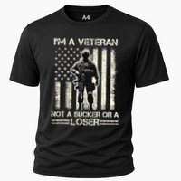 Im Veteran Not A Sucker Or A Loser Us Veteran Day Cooling Performance Crew T-Shirt