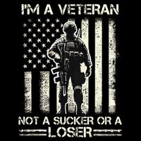 Im Veteran Not A Sucker Or A Loser Us Veteran Day Cooling Performance Crew T-Shirt