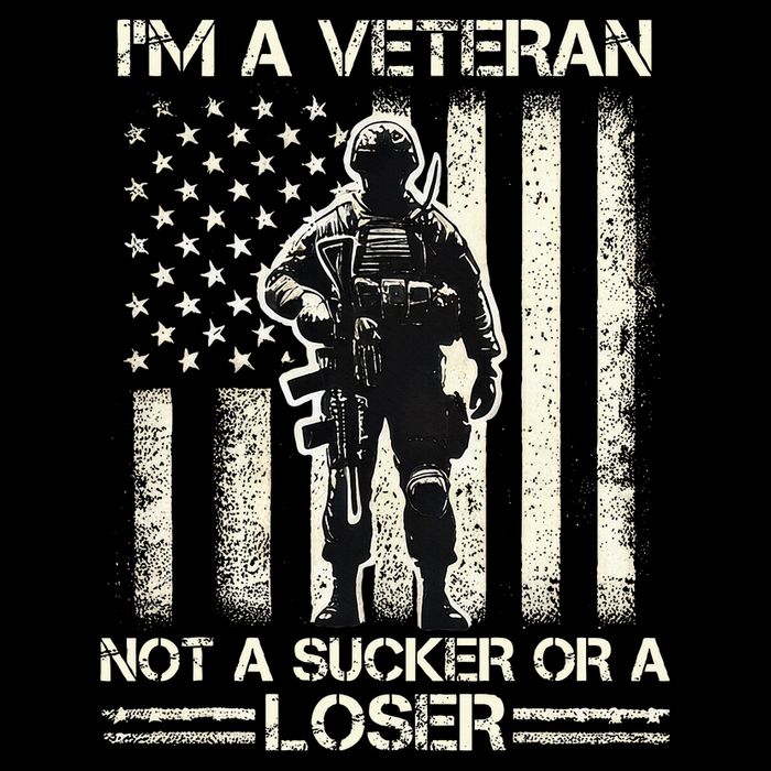 Im Veteran Not A Sucker Or A Loser Us Veteran Day City Backpack