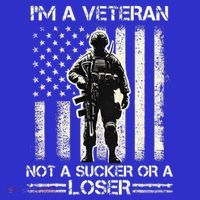 Im Veteran Not A Sucker Or A Loser Us Veteran Day Tall T-Shirt