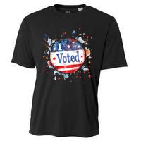 I Voted Nov 2024 Usa Elections Pro Democracy Cooling Performance Crew T-Shirt