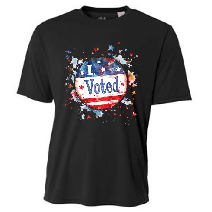 I Voted Nov 2024 Usa Elections Pro Democracy Cooling Performance Crew T-Shirt