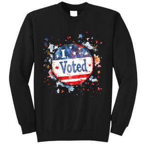 I Voted Nov 2024 Usa Elections Pro Democracy Sweatshirt