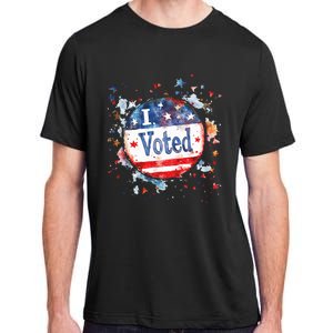 I Voted Nov 2024 Usa Elections Pro Democracy Adult ChromaSoft Performance T-Shirt