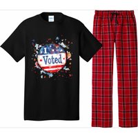 I Voted Nov 2024 Usa Elections Pro Democracy Pajama Set