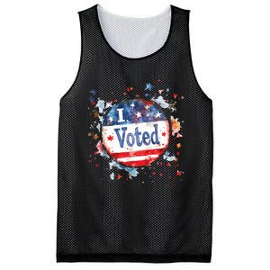 I Voted Nov 2024 Usa Elections Pro Democracy Mesh Reversible Basketball Jersey Tank