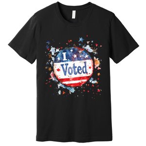 I Voted Nov 2024 Usa Elections Pro Democracy Premium T-Shirt