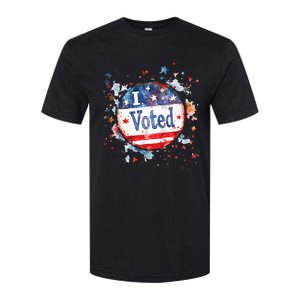 I Voted Nov 2024 Usa Elections Pro Democracy Softstyle CVC T-Shirt