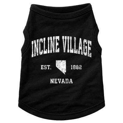 Incline Village Nevada Nv Vintage Athletic Doggie Tank