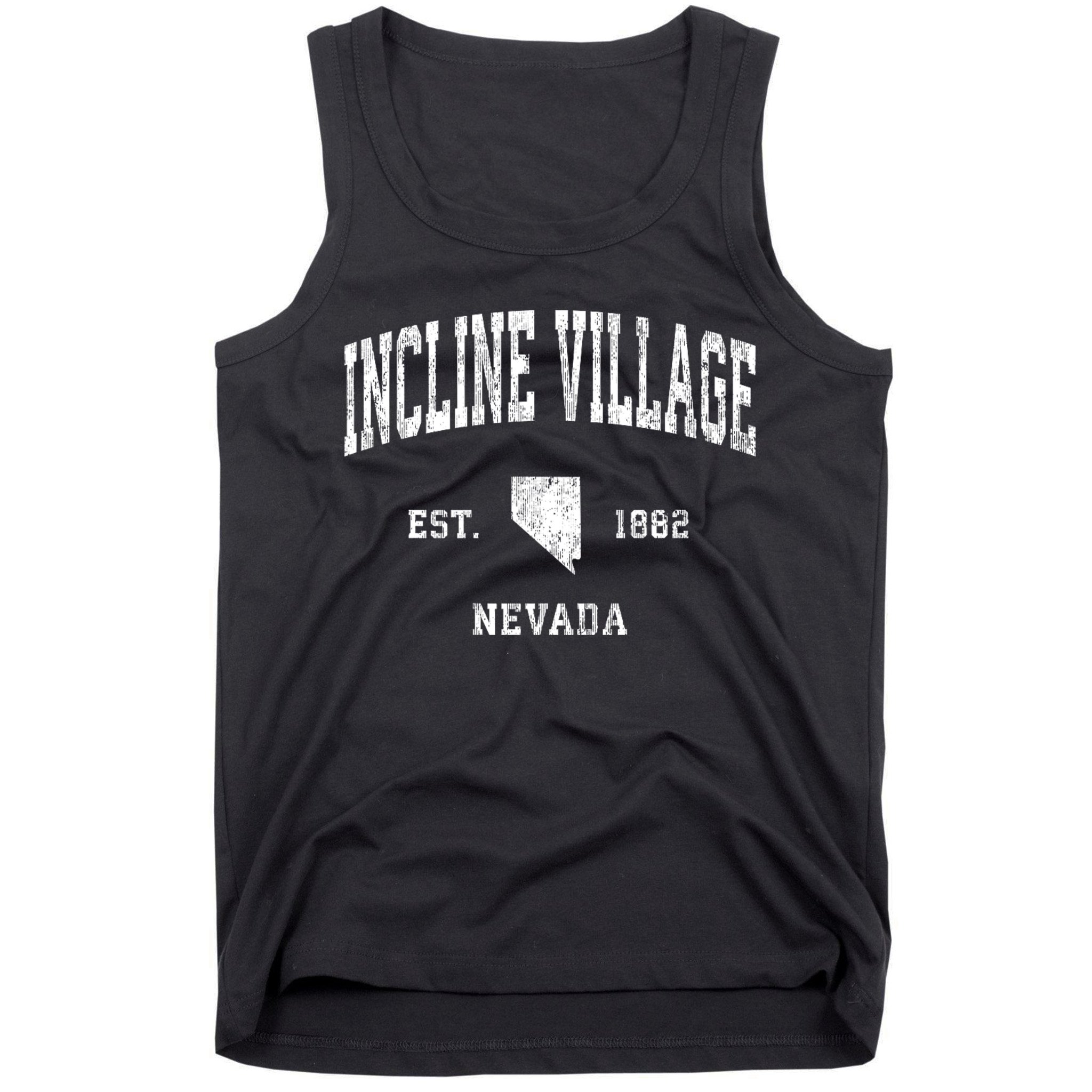 Incline Village Nevada Nv Vintage Athletic Tank Top
