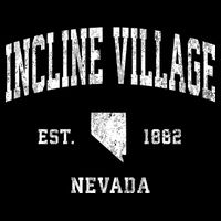 Incline Village Nevada Nv Vintage Athletic Tank Top