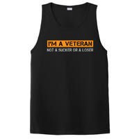 IM Veteran Not A Sucker Or A Loser Dad Papa Grandpa Gifts PosiCharge Competitor Tank