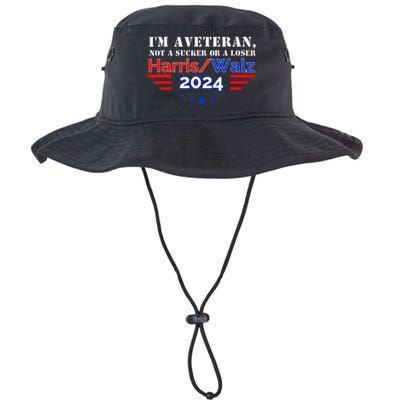 IM Veteran Not A Sucker Or A Loser Legacy Cool Fit Booney Bucket Hat