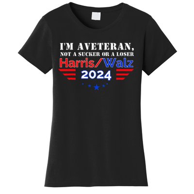 IM Veteran Not A Sucker Or A Loser Women's T-Shirt