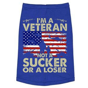 IM Veteran Not A Sucker Or A Loser Doggie Tank