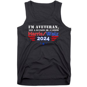 IM Veteran Not A Sucker Or A Loser Tank Top