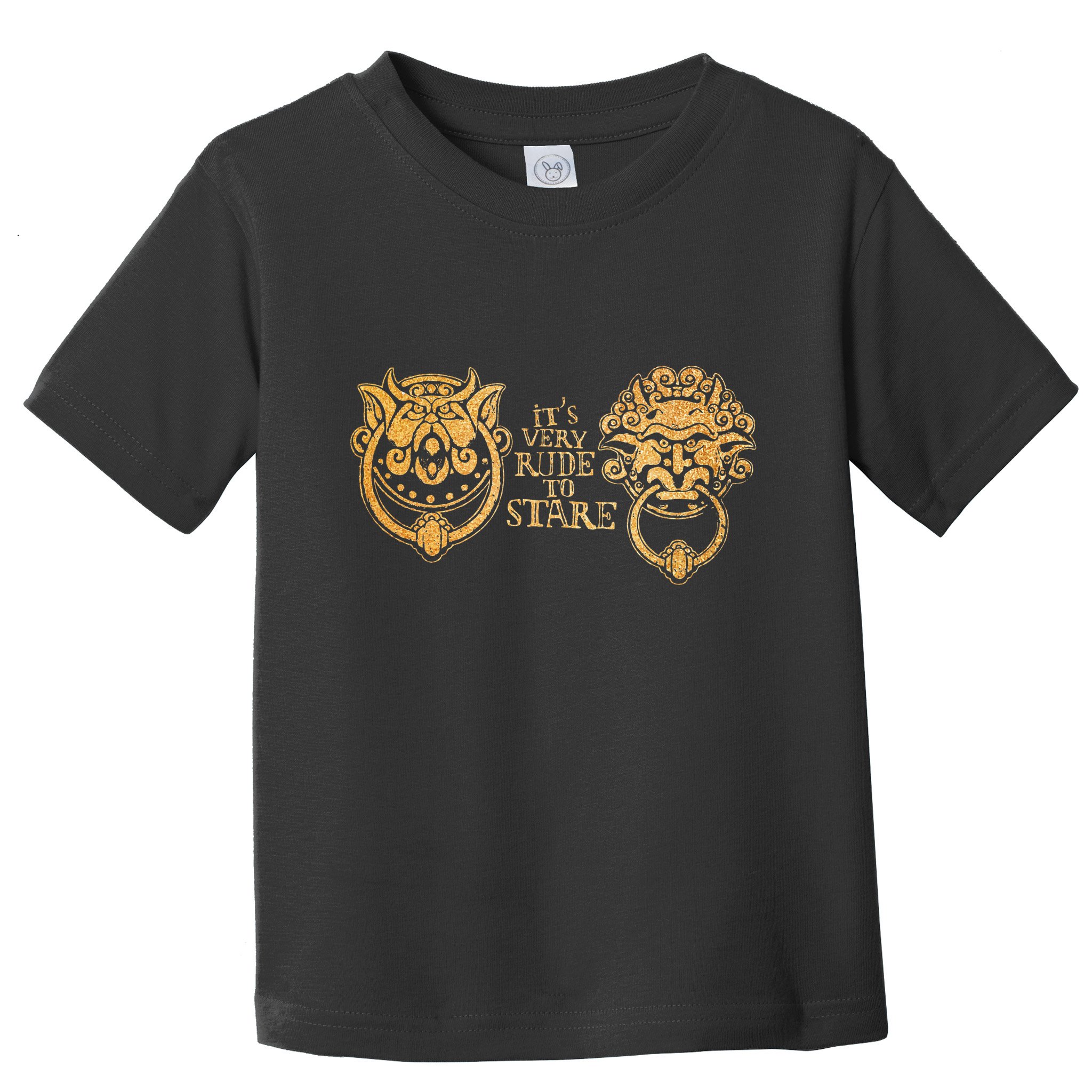 ItS Very Rude To Stare Labyrinth Knockers Gift Toddler T-Shirt