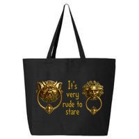 It's Very Rude To Stare Labyrinth Knockers Gift 25L Jumbo Tote