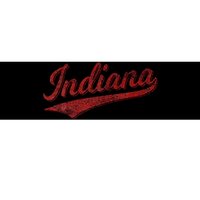 Indiana Varsity Script Classics Sports Jersey Bumper Sticker