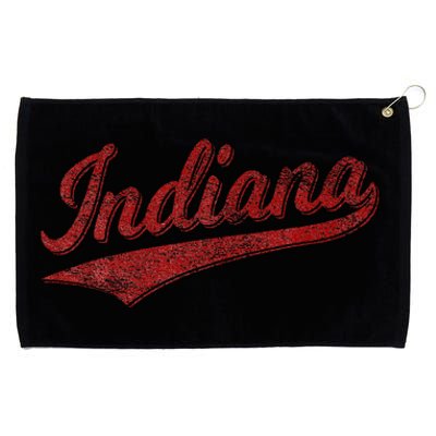 Indiana Varsity Script Classics Sports Jersey Grommeted Golf Towel