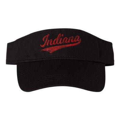 Indiana Varsity Script Classics Sports Jersey Valucap Bio-Washed Visor