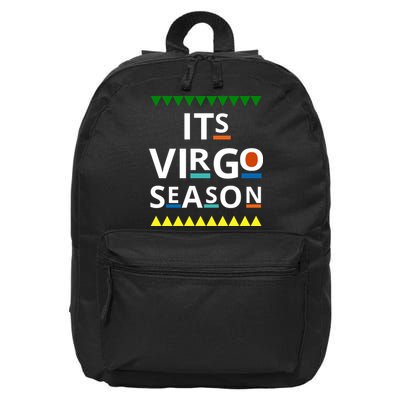 Its Virgo Season 16 in Basic Backpack