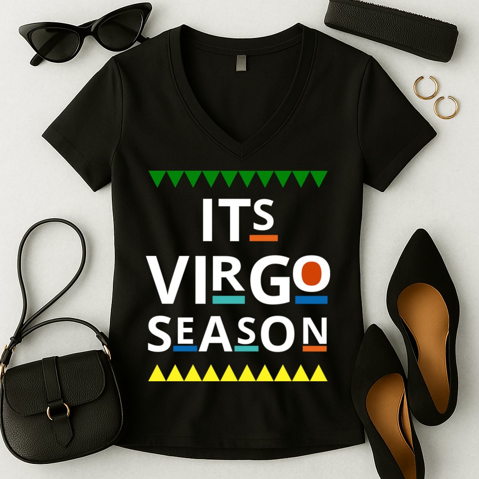 Its Virgo Season Women's V-Neck T-Shirt