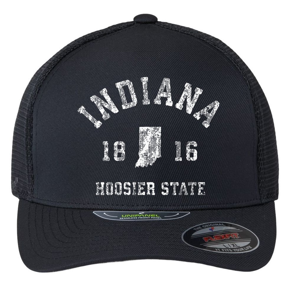Indiana Vintage Sports Flexfit Unipanel Trucker Cap