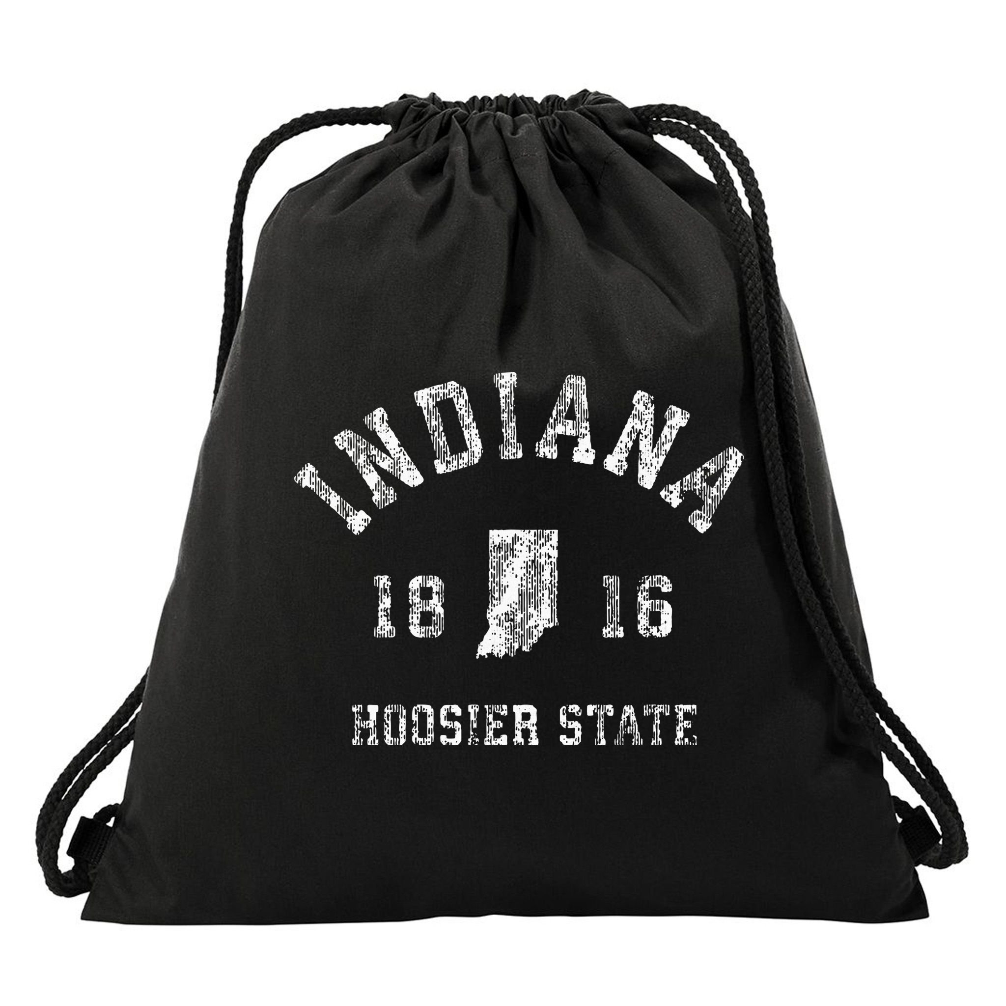 Indiana Vintage Sports Drawstring Bag