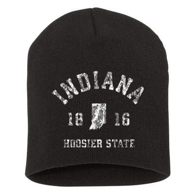 Indiana Vintage Sports Short Acrylic Beanie