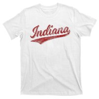 Indiana Varsity Script Classics Sports Jersey Style T-Shirt