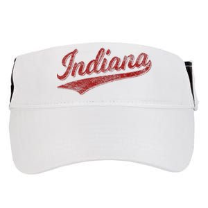 Indiana Varsity Script Classics Sports Jersey Style Adult Drive Performance Visor