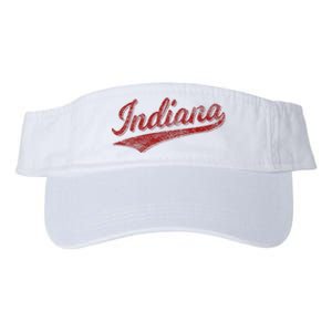 Indiana Varsity Script Classics Sports Jersey Style Valucap Bio-Washed Visor