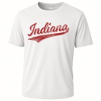 Indiana Varsity Script Classics Sports Cooling Performance Crew T-Shirt