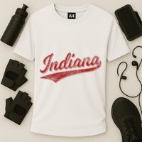 Indiana Varsity Script Classics Sports Cooling Performance Crew T-Shirt