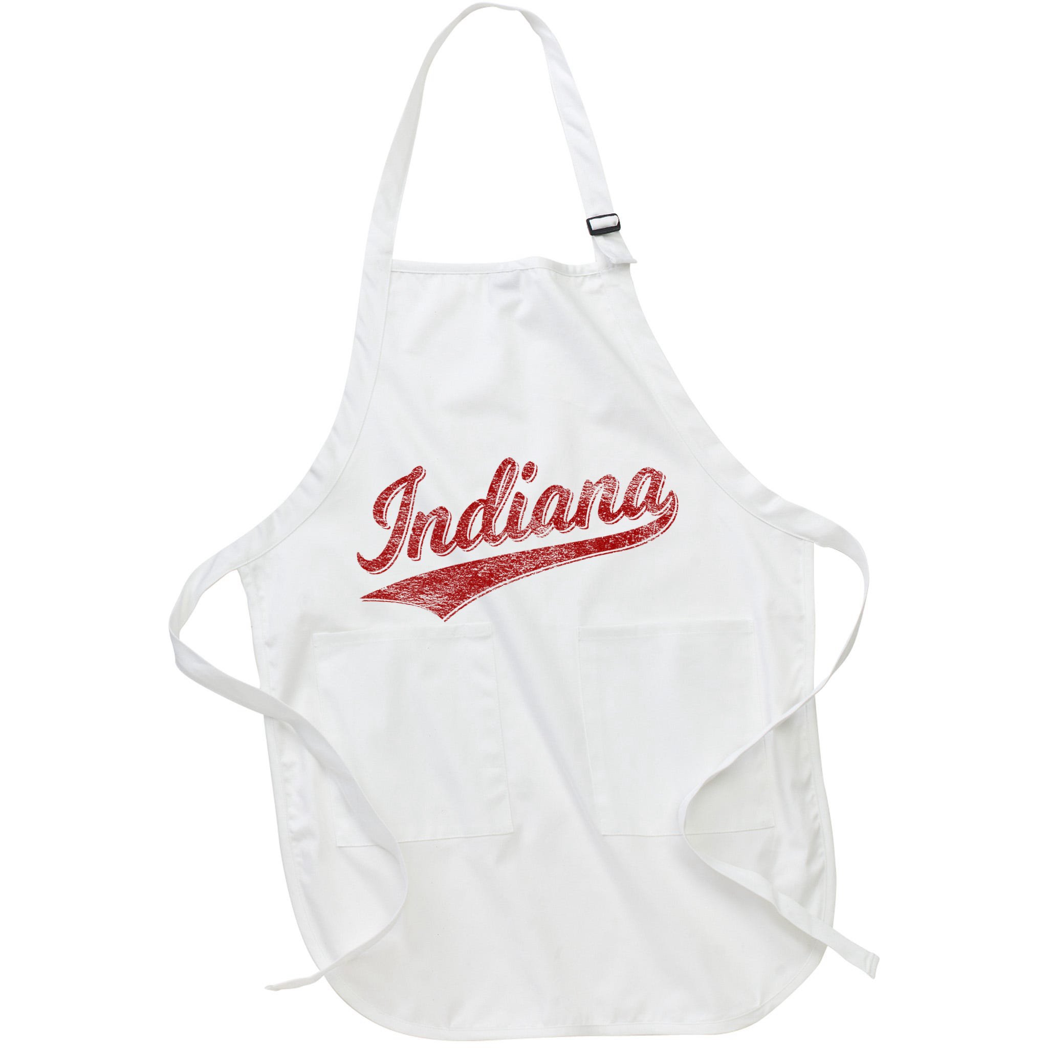 Indiana Varsity Script Classics Sports Apron