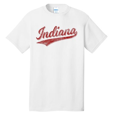 Indiana Varsity Script Classics Sports Tall T-Shirt