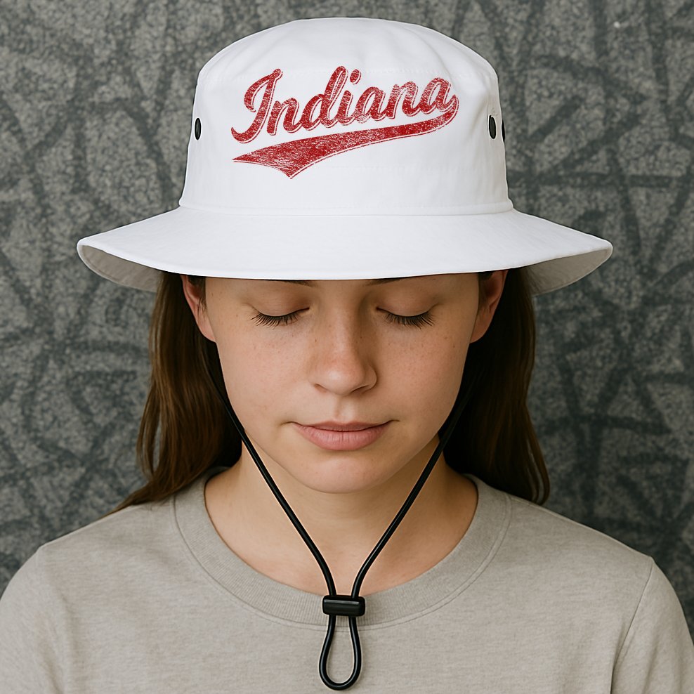 Indiana Varsity Script Classics Sports Bucket Hat