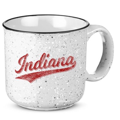 Indiana Varsity Script Classics Sports 15oz Campfire Ceramic Mug