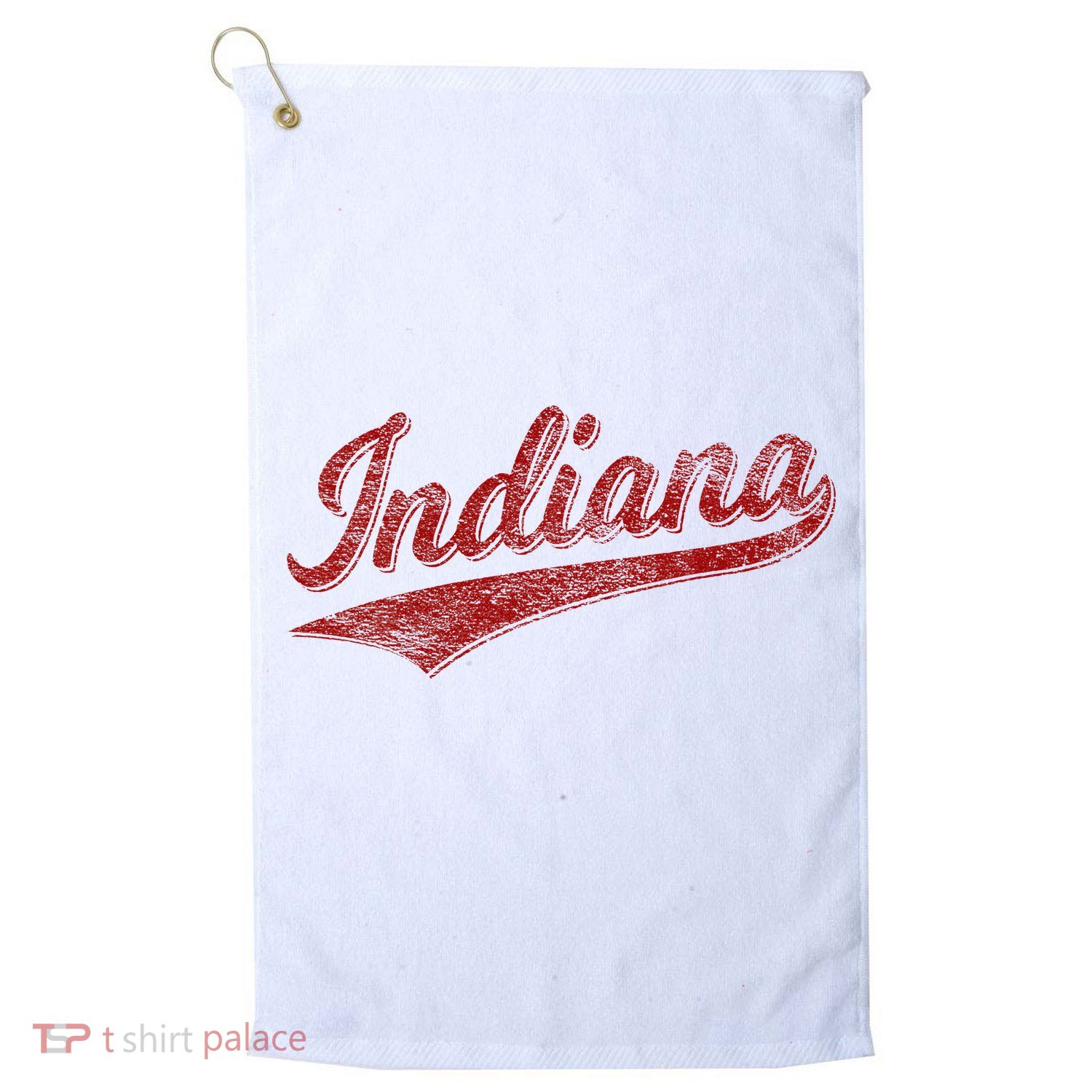 Indiana Varsity Script Classics Sports Golf Towel
