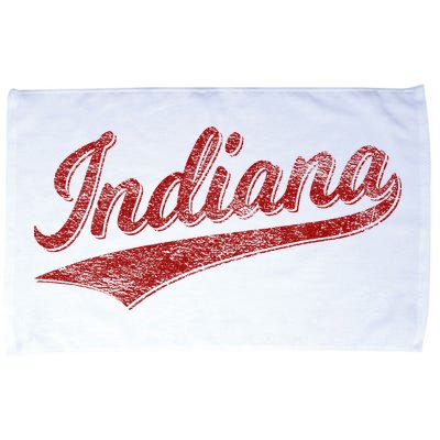 Indiana Varsity Script Classics Sports Microfiber Hand Towel