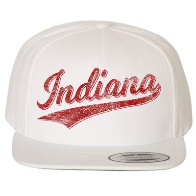 Indiana Varsity Script Classics Sports Wool Snapback Cap