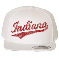 Indiana Varsity Script Classics Sports Wool Snapback Cap