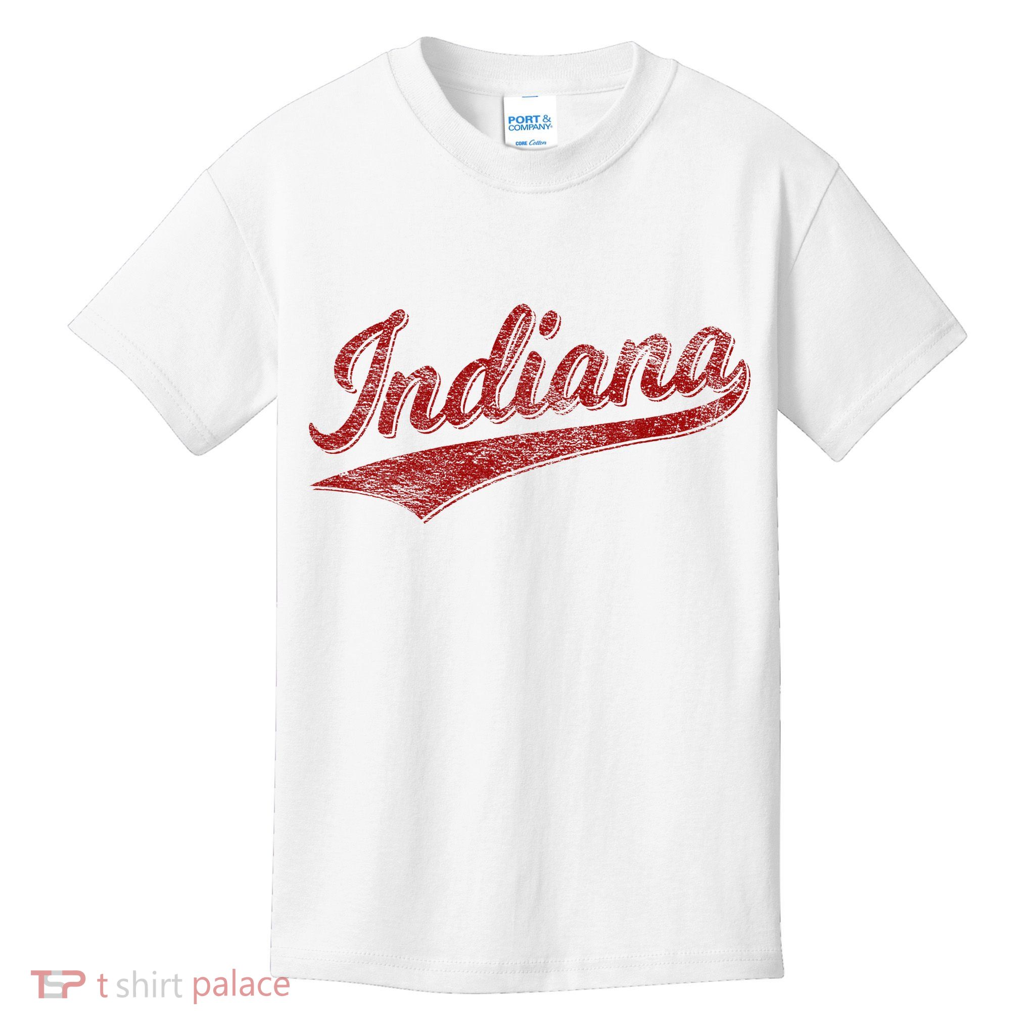 Indiana Varsity Script Classics Sports Kids T-Shirt