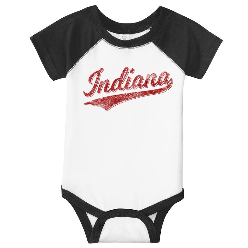Indiana Varsity Script Classics Sports Infant Baby Jersey Bodysuit