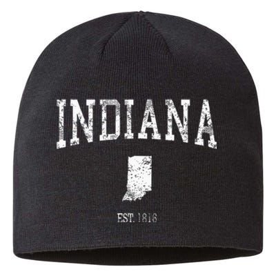 Indiana Vintage Sports Design Id Sustainable Beanie