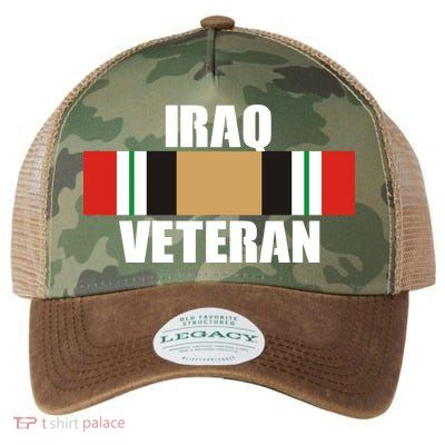 Iraq Veteran Stripe Badge Legacy Tie Dye Trucker Hat