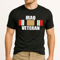 Iraq Veteran Stripe Badge Cooling Performance Crew T-Shirt